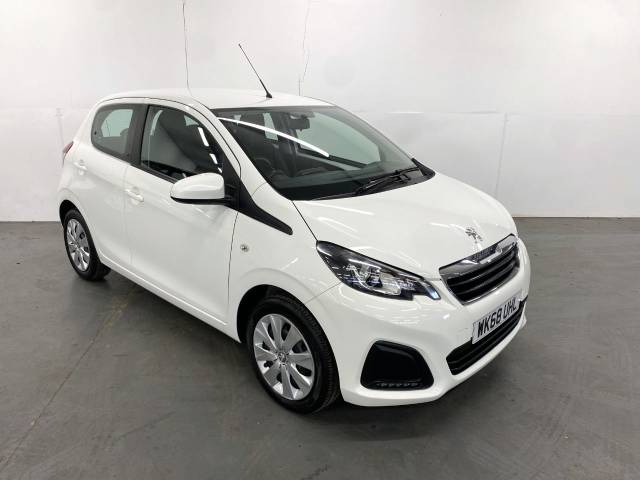 Peugeot 108 1.0 72 Active 5dr Hatchback Petrol White