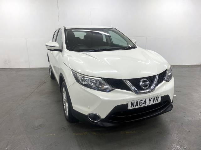 Nissan Qashqai 1.5 dCi Acenta [Smart Vision Pack] 5dr Hatchback Diesel White